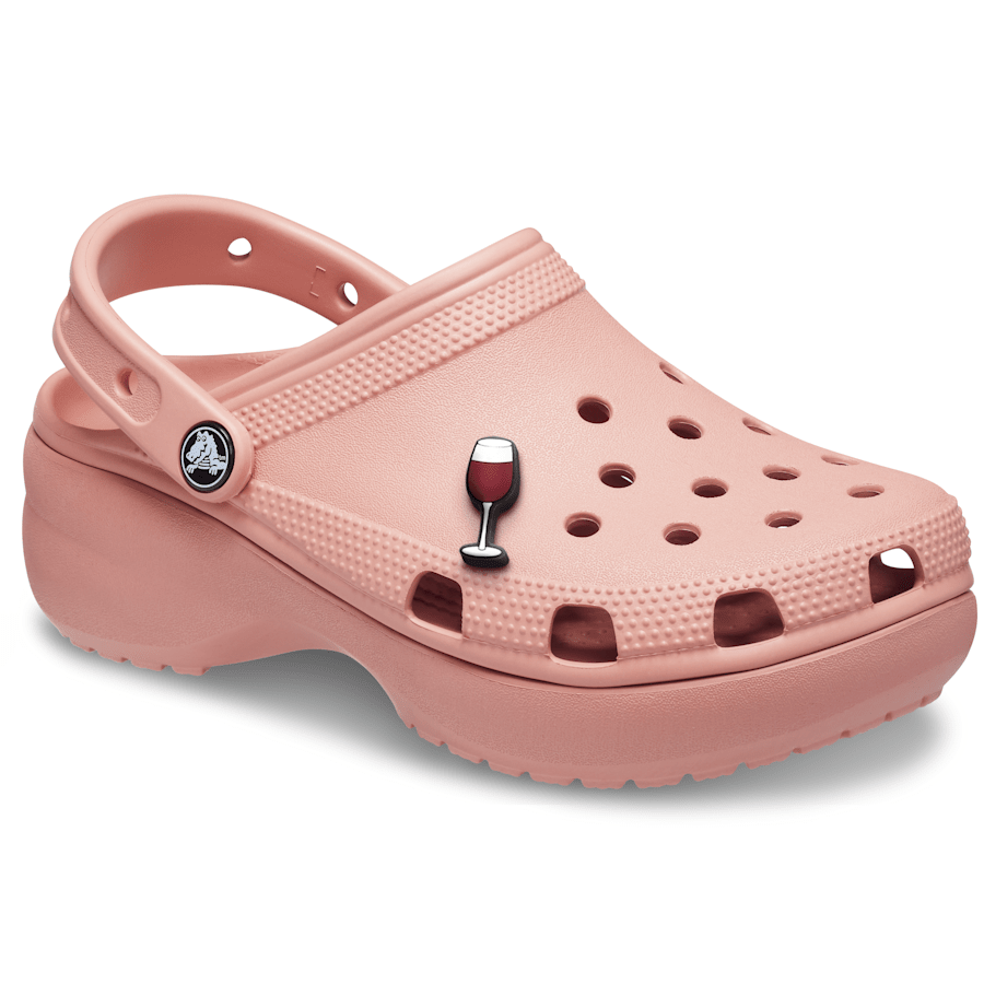 Pale Blush Women's Classic Platform Clog - Angle - Crocs