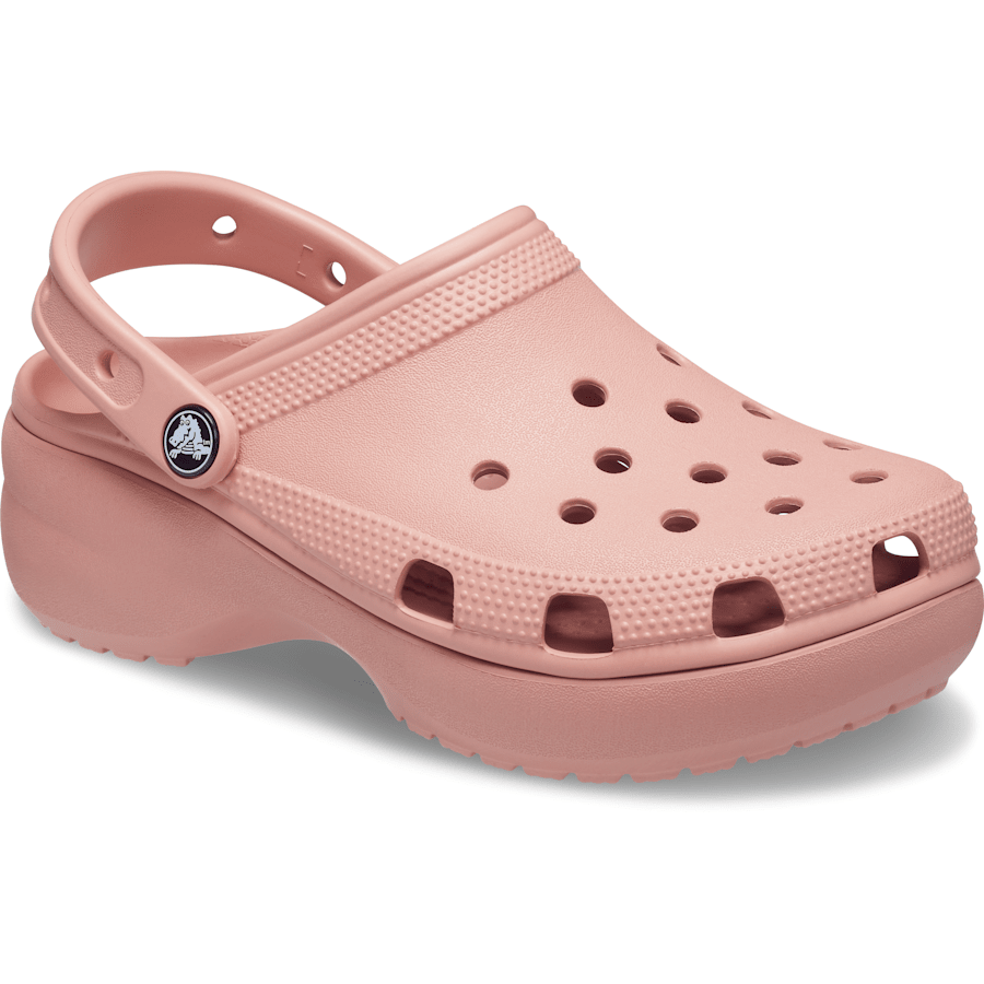 Pale Blush Women's Classic Platform Clog - Front - Crocs