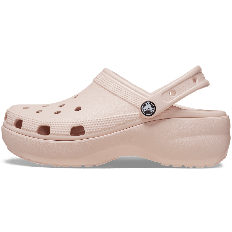 Quartz Women's Classic Platform Clog - Custom Angle - Crocs