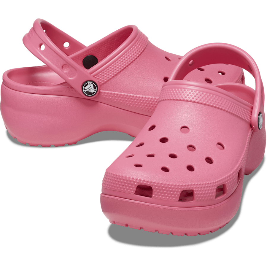 Hyper Pink Women's Classic Platform Clog - Pair - Crocs