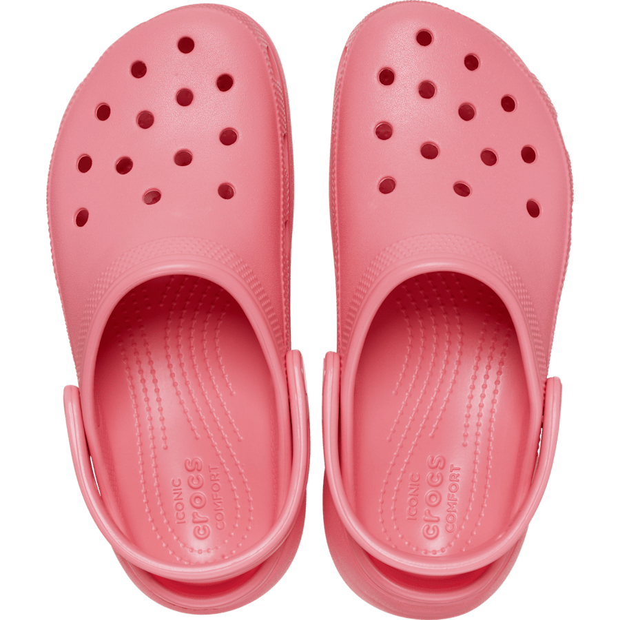 Hot Blush Women's Classic Platform Clog - Top - Crocs