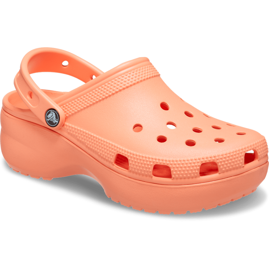 Papaya Women's Classic Platform Clog - Angle - Crocs