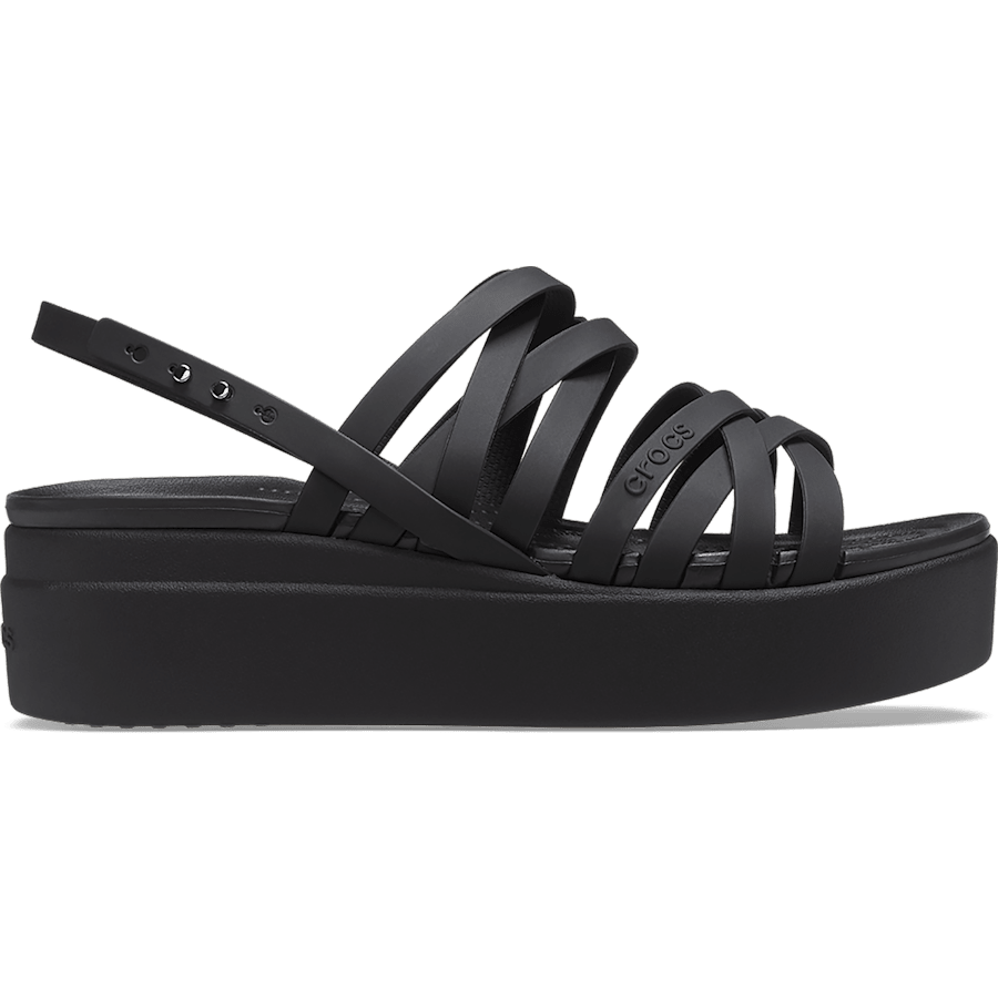 Chaussures Crocs à talons compensés bas Brooklyn pour femmes