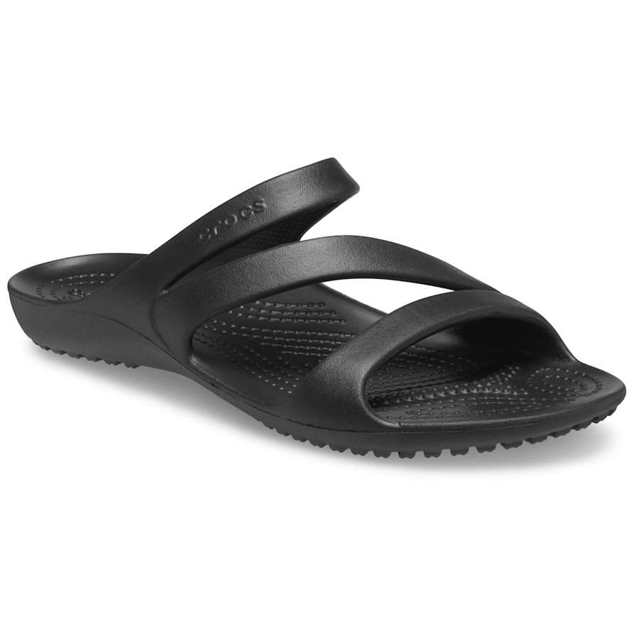 Black Women's Kadee II Sandal - Angle - Crocs