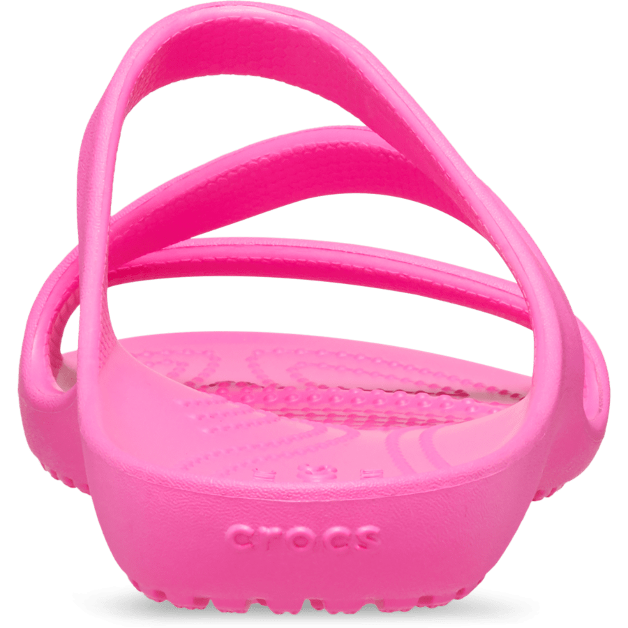 Electric Pink Women's Kadee II Sandal - Back - Crocs