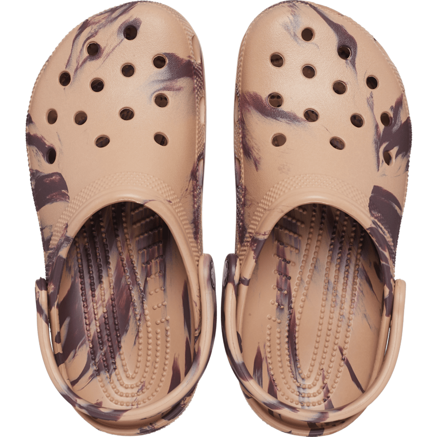 Cork / Multi Classic Marbled Clog - Top - Crocs