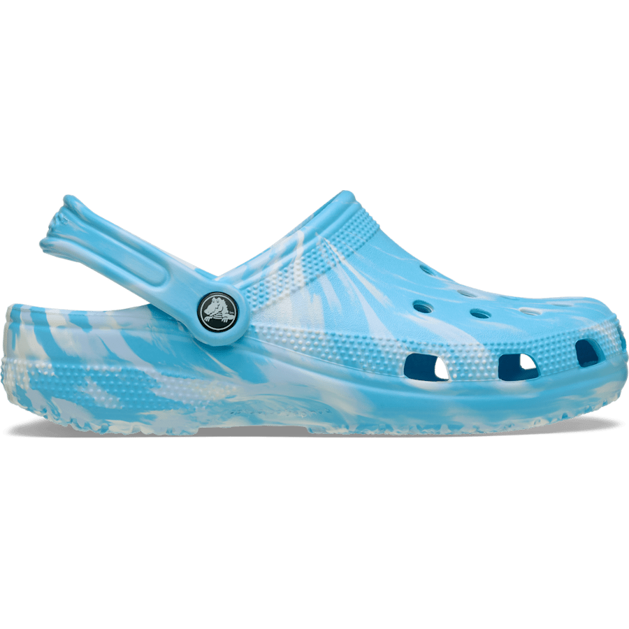 Tinted Glass / Multi Classic Marbled Clog - Side - Crocs