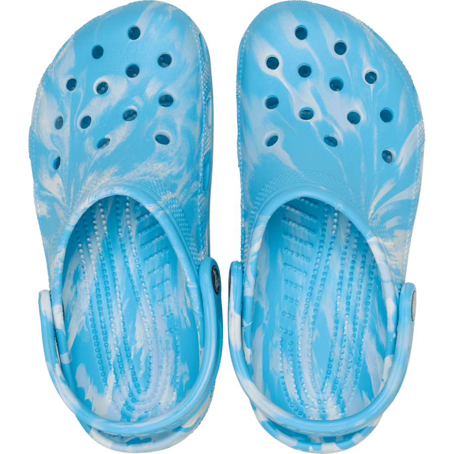 Tinted Glass / Multi Classic Marbled Clog - Top - Crocs