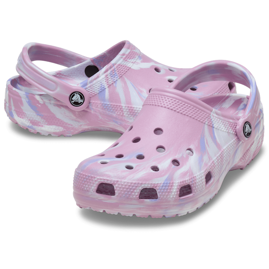 Hydrangea / Multi Classic Marbled Clog - Pair - Crocs