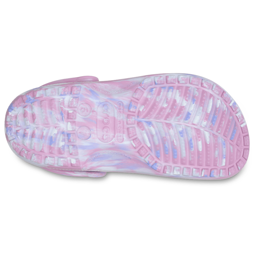 Hydrangea / Multi Classic Marbled Clog - Bottom - Crocs
