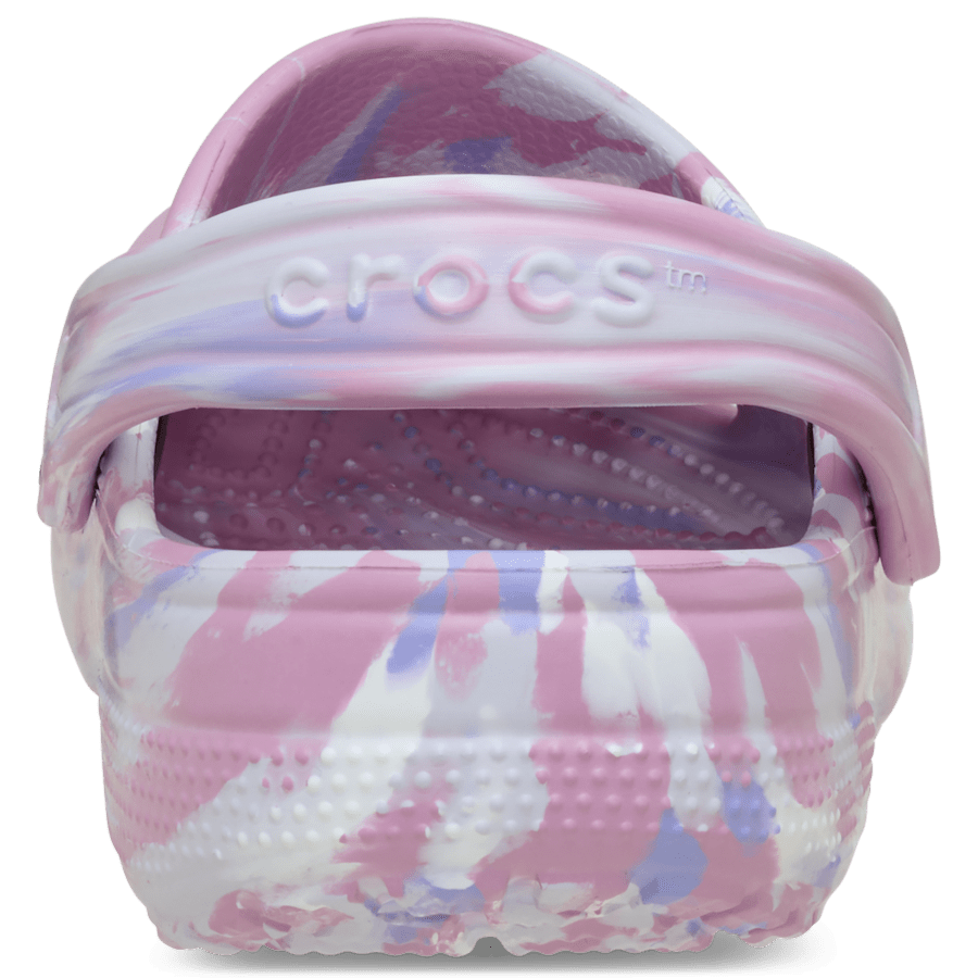 Hydrangea / Multi Classic Marbled Clog - Back - Crocs