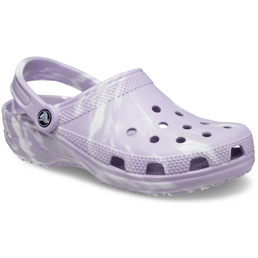 Color Classic Marbled Clog - Angle - Crocs