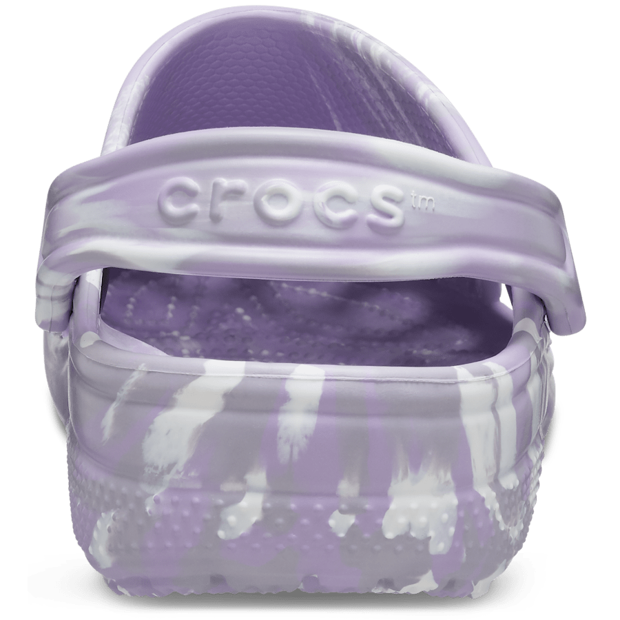 Color Classic Marbled Clog - Back - Crocs