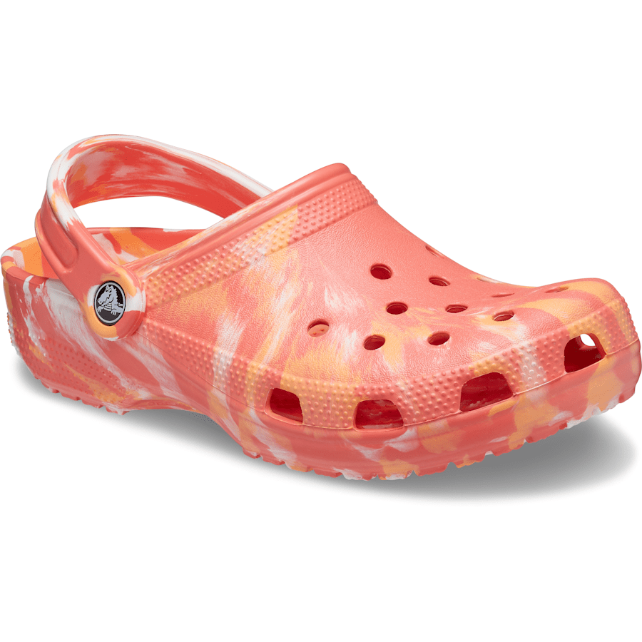 Fresco / Multi Classic Marbled Clog - Angle - Crocs