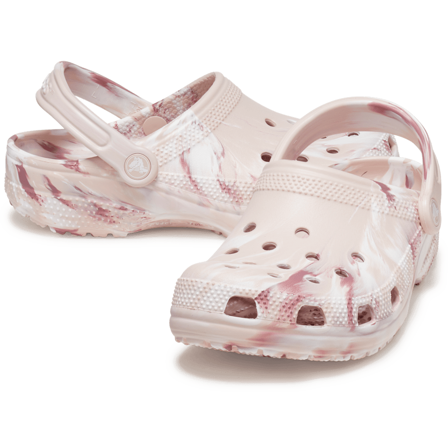 Quartz / Multi Classic Marbled Clog - Pair - Crocs