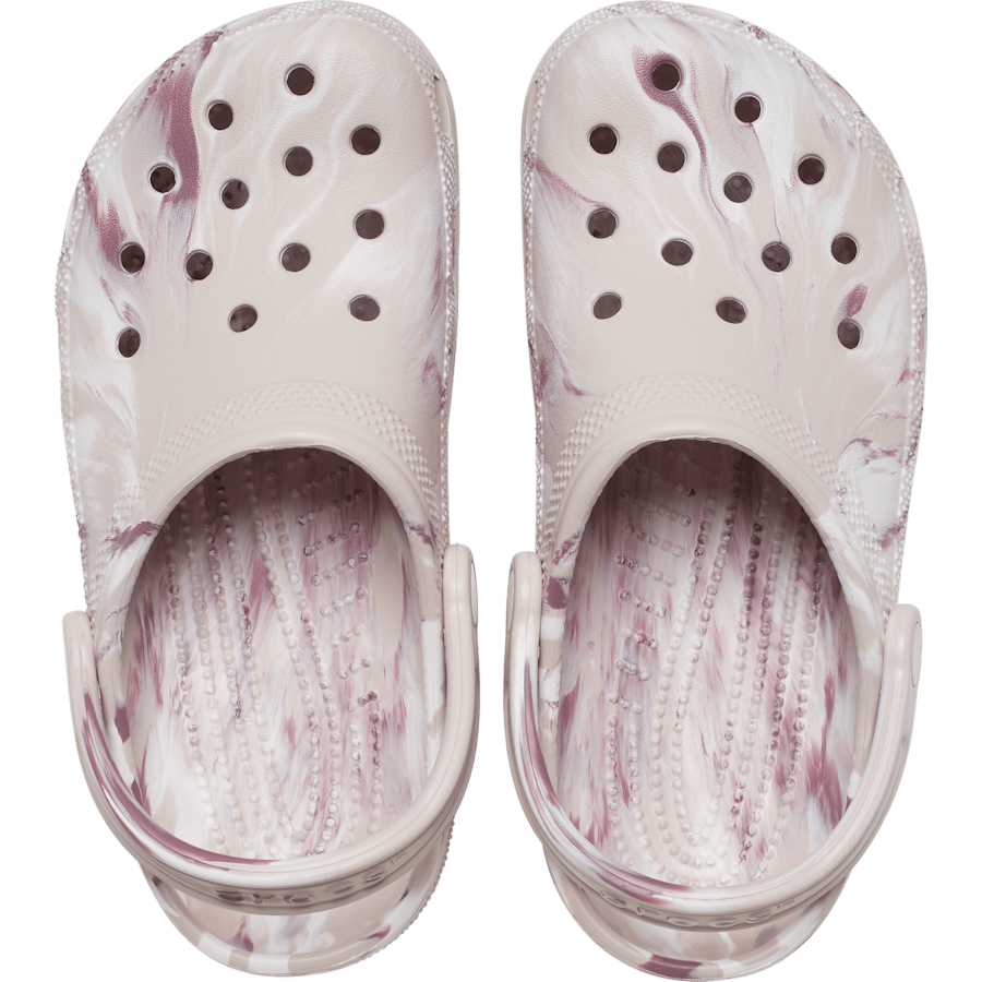 Quartz / Multi Classic Marbled Clog - Top - Crocs