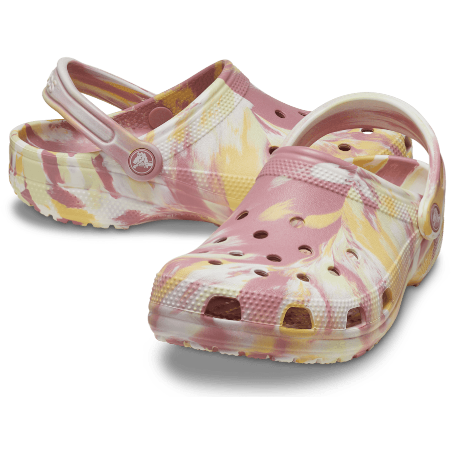 Daylily / Multi Classic Marbled Clog - Pair - Crocs