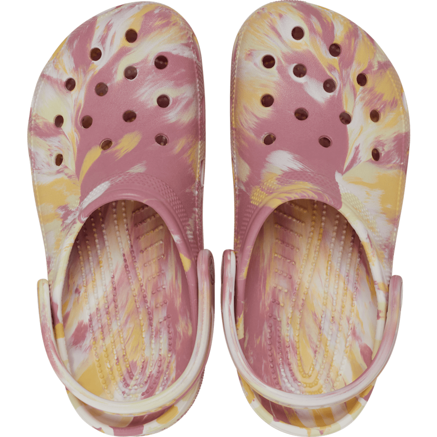 Daylily / Multi Classic Marbled Clog - Top - Crocs