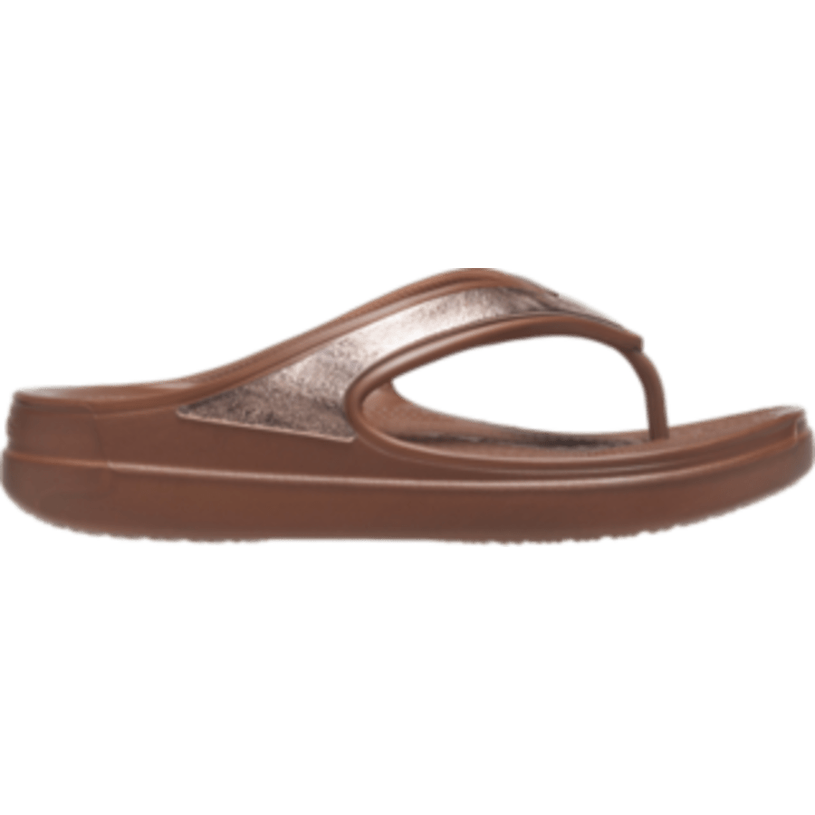 カラー クロックス スローン シャイン ウェッジ フリップ ウィメン - サイド - Crocs