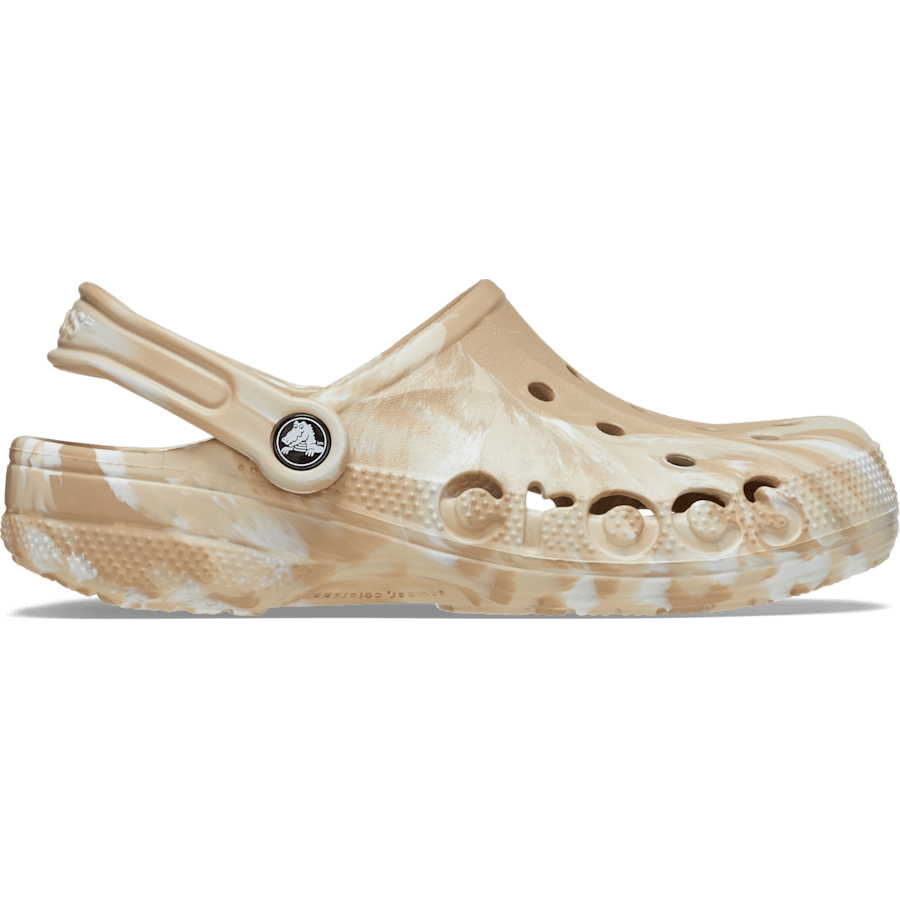 Chai / Multi Baya Marbled Clog - Side - Crocs