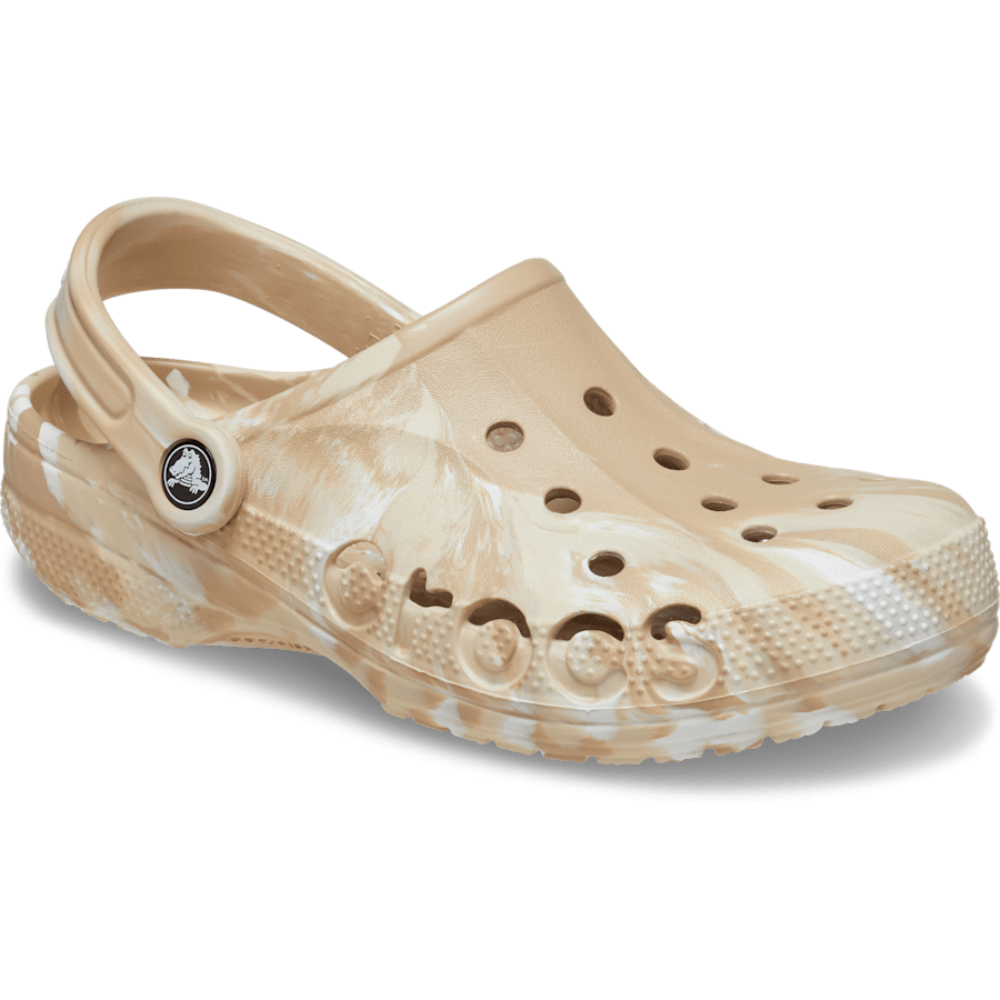 Chai / Multi Baya Marbled Clog - Angle - Crocs
