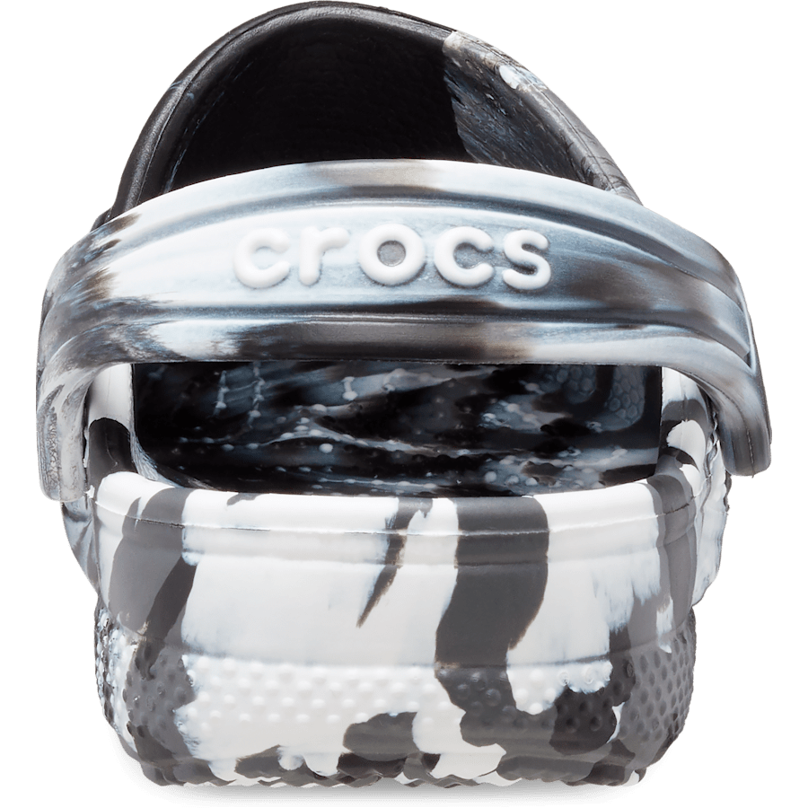 Colour Toddler Baya Marbled Clog - Back - Crocs