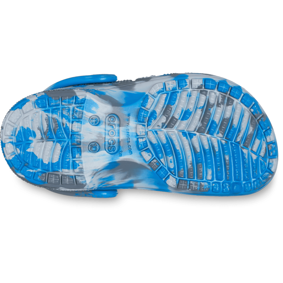 Colour Toddler Baya Marbled Clog - Bottom - Crocs