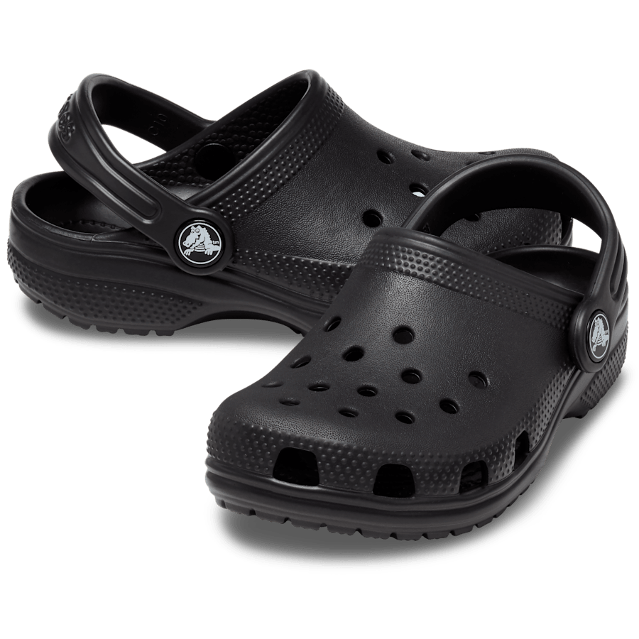 Black Toddler Classic Clog - Pair - Crocs