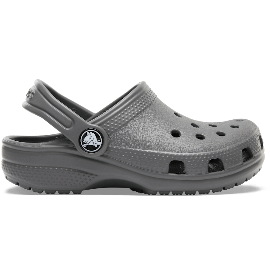 Slate Grey Toddler Classic Clog - Side - Crocs