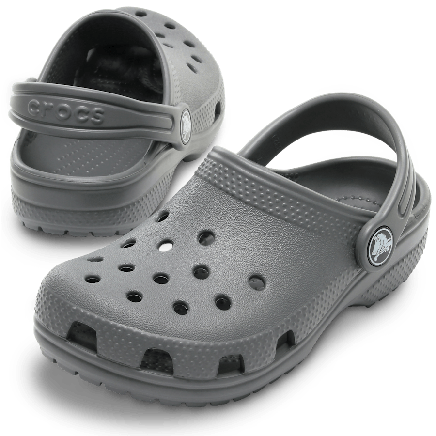 Slate Grey Toddler Classic Clog - Pair - Crocs