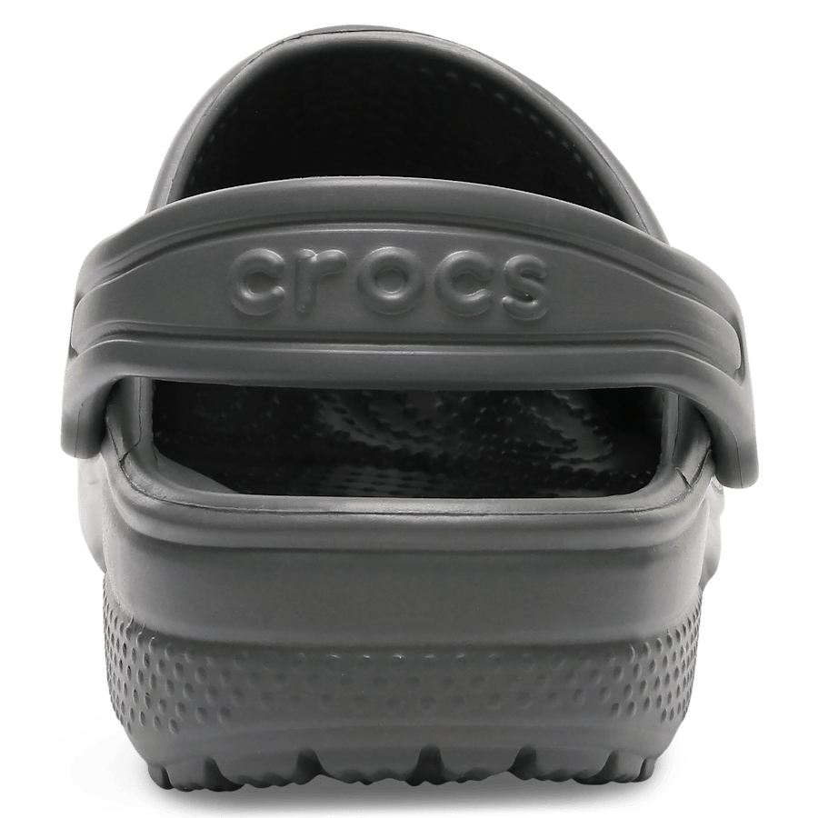Slate Grey Toddler Classic Clog - Back - Crocs