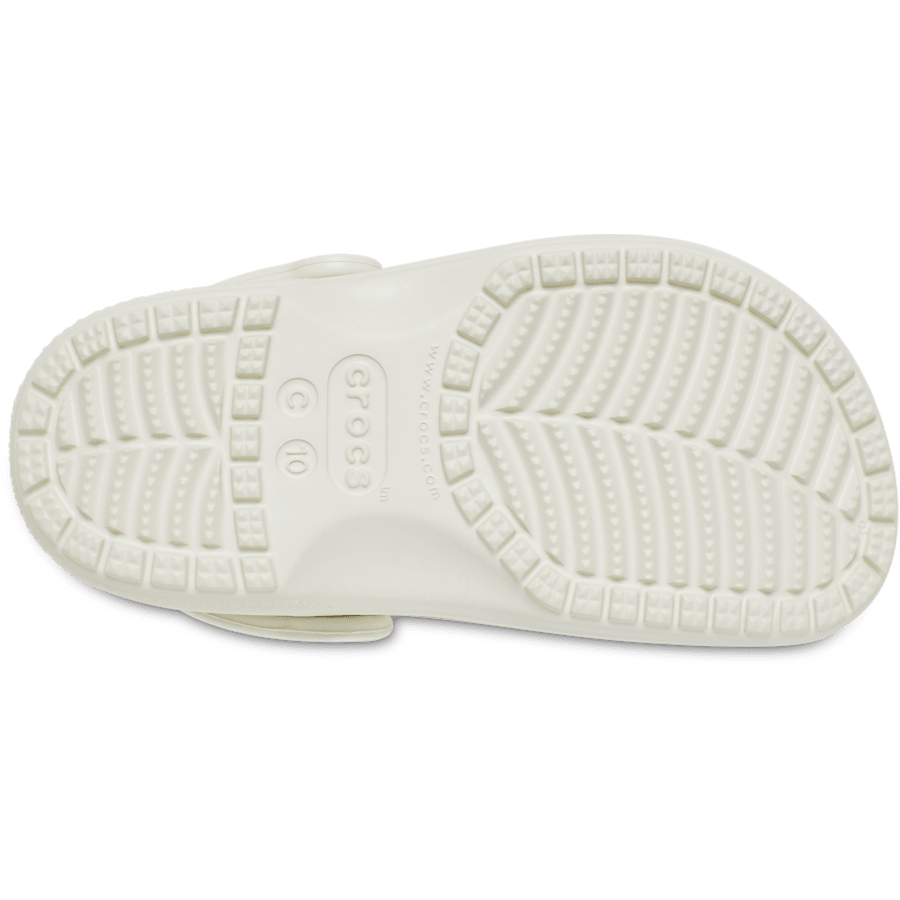 Linen Toddler Classic Clog - Bottom - Crocs
