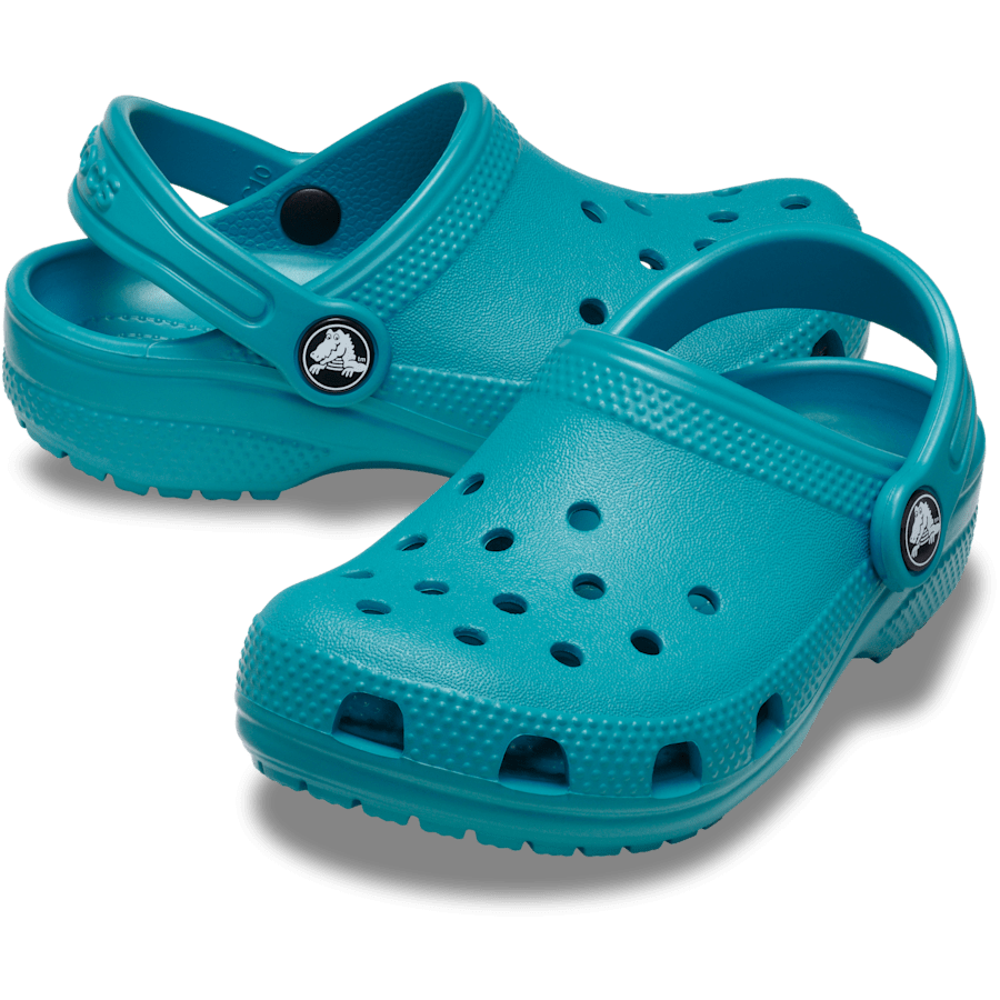 Crocs Toddler Classic Clog — Turbo Teal