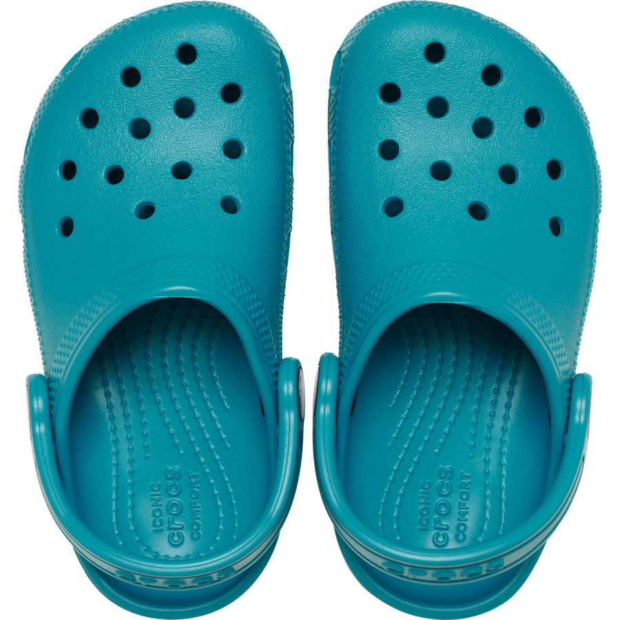Crocs Toddler Classic Clog — Turbo Teal