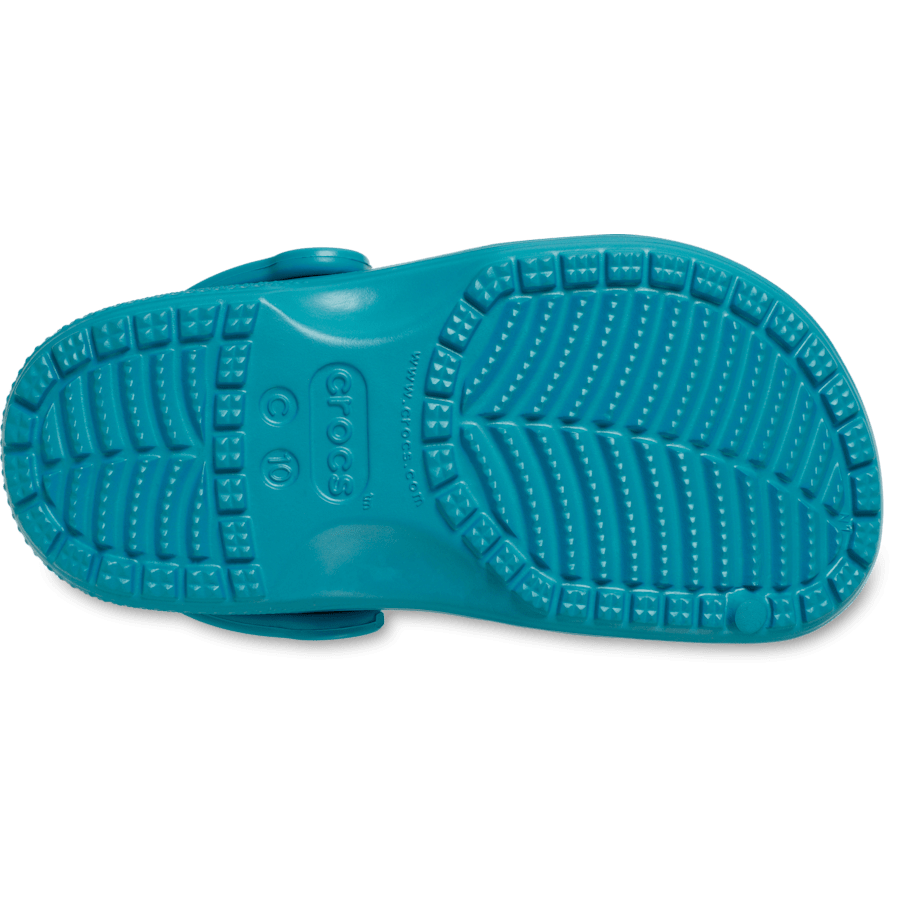 Crocs Toddler Classic Clog — Turbo Teal