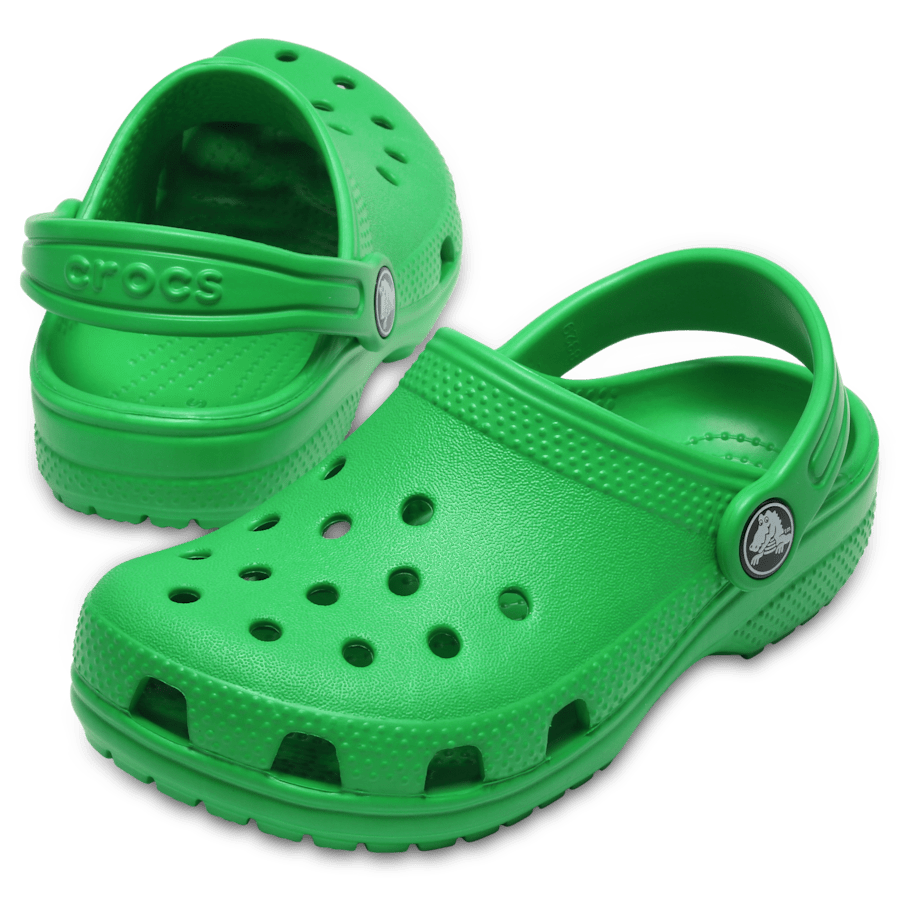Grass Green Toddler Classic Clog - Pair - Crocs