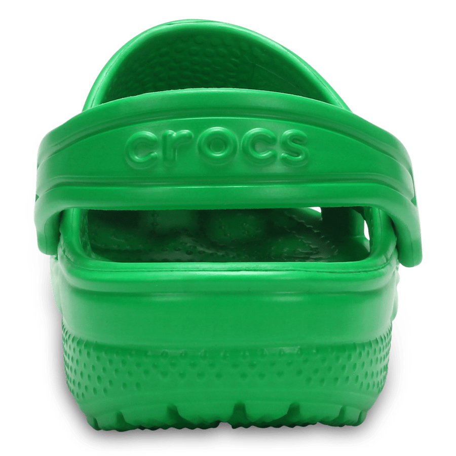 Grass Green Toddler Classic Clog - Back - Crocs