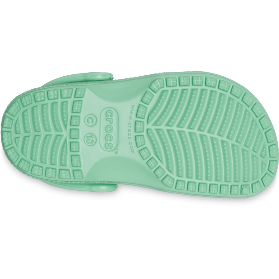 Jade Stone Toddler Classic Clog - Bottom - Crocs