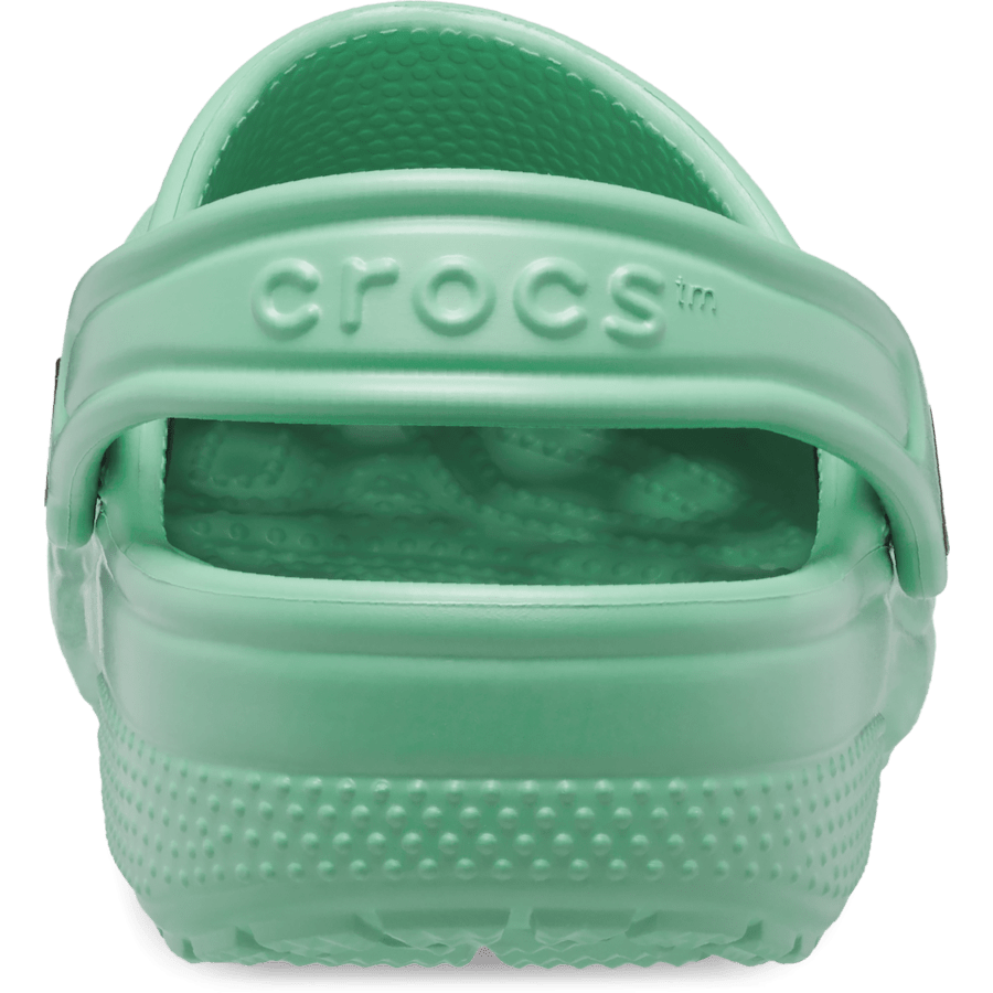 Jade Stone Toddler Classic Clog - Back - Crocs