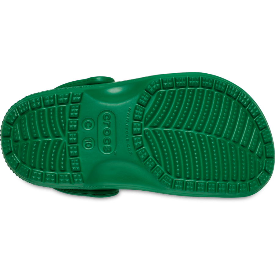 Green Ivy Toddler Classic Clog - Bottom - Crocs