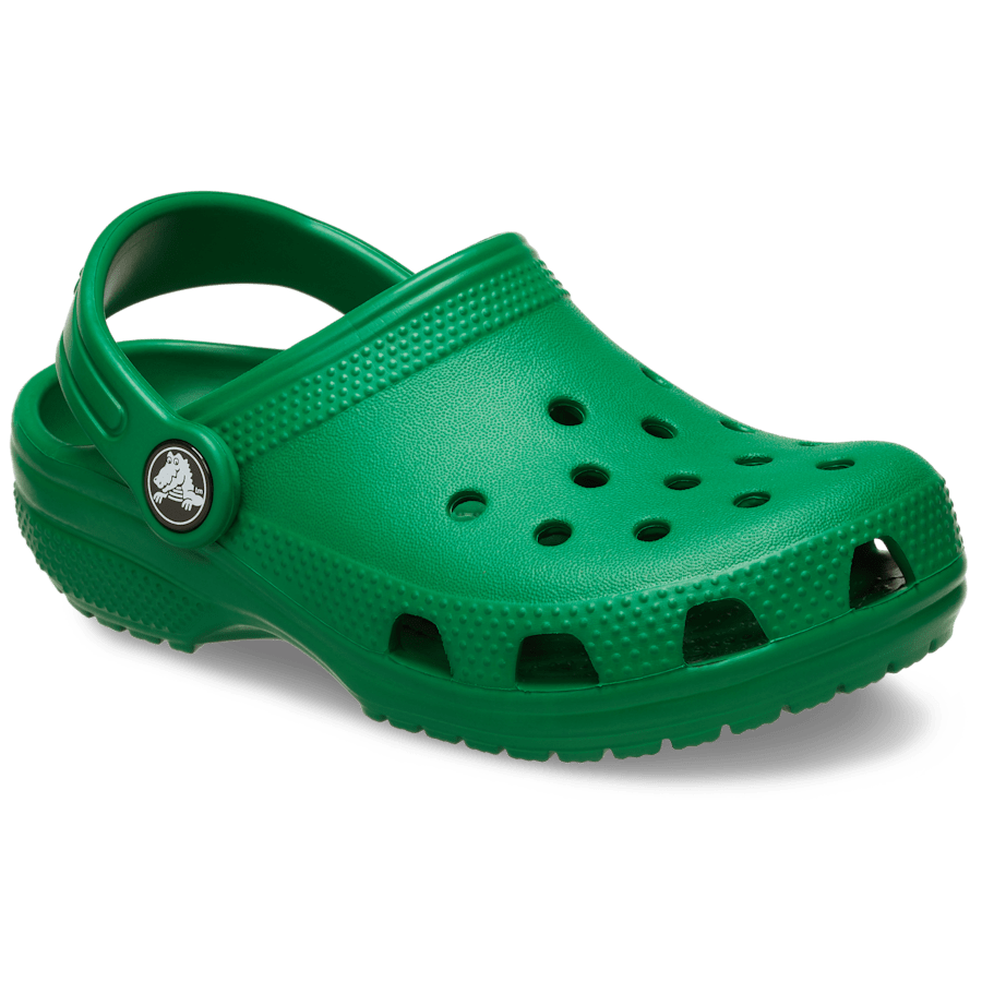 Green Ivy Toddler Classic Clog - Angle - Crocs