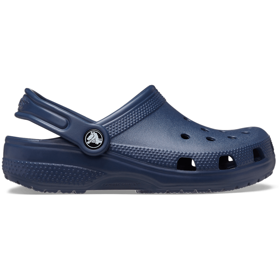Navy Toddler Classic Clog - Side - Crocs