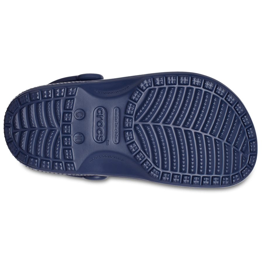 Navy Toddler Classic Clog - Bottom - Crocs