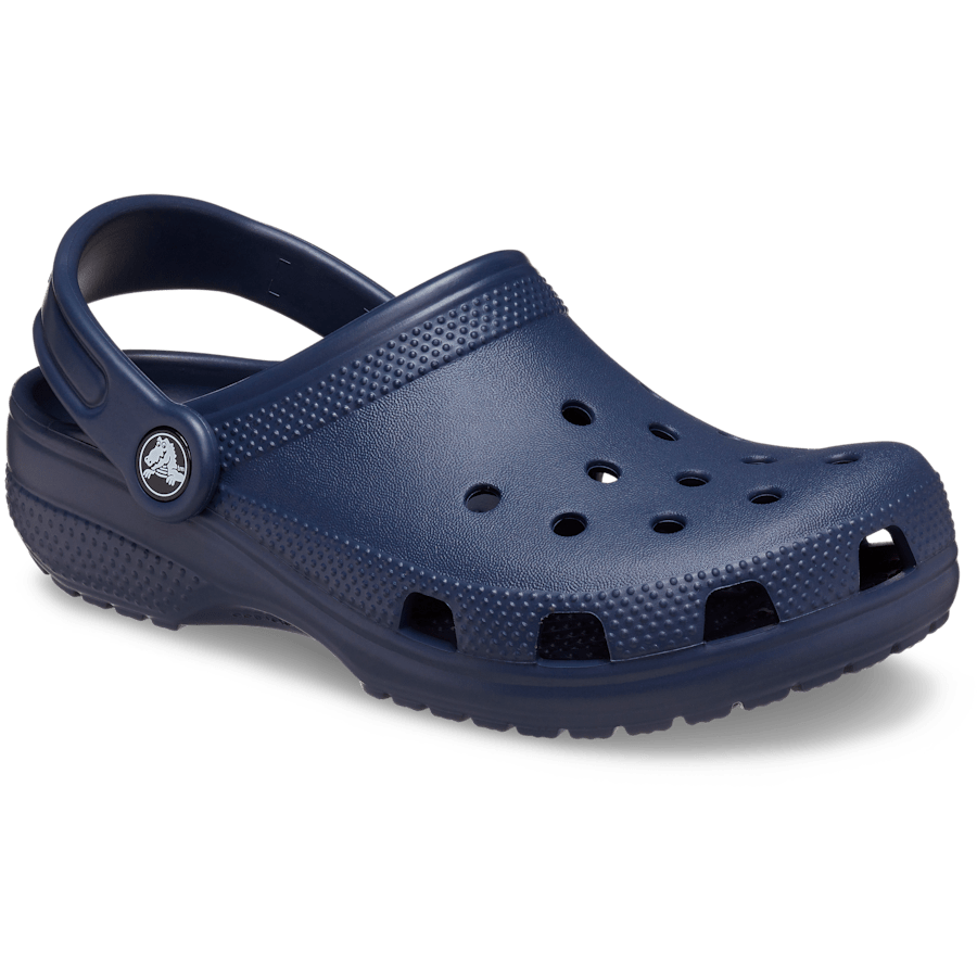 Navy Toddler Classic Clog - Angle - Crocs