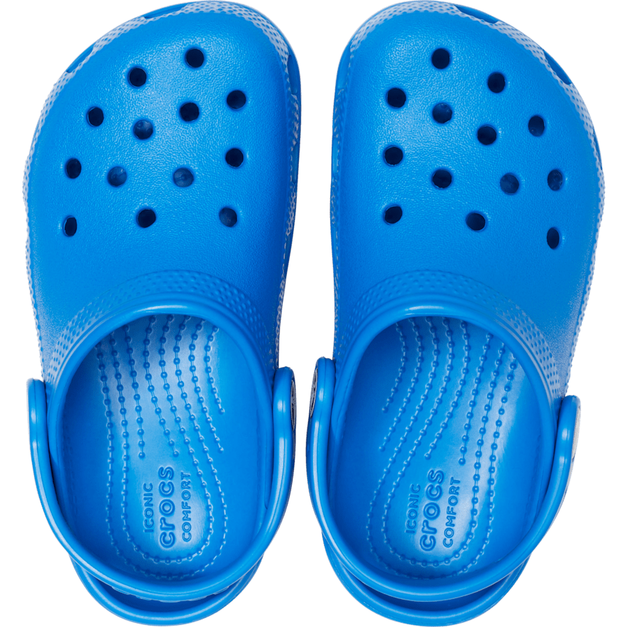 Bright Cobalt Toddler Classic Clog - Top - Crocs