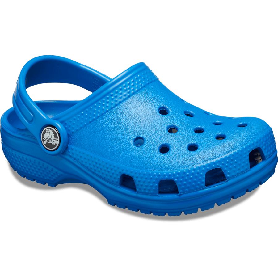 Bright Cobalt Toddler Classic Clog - Angle - Crocs