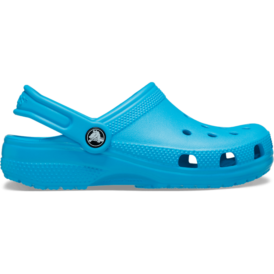 Venetian Blue Toddler Classic Clog - Side - Crocs