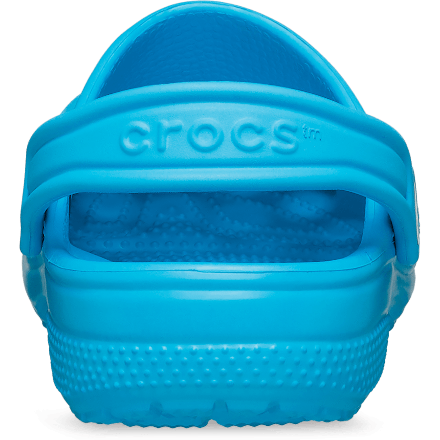 Venetian Blue Toddler Classic Clog - Back - Crocs