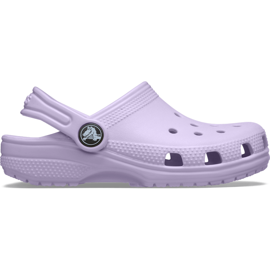 Lavender Toddler Classic Clog - Side - Crocs