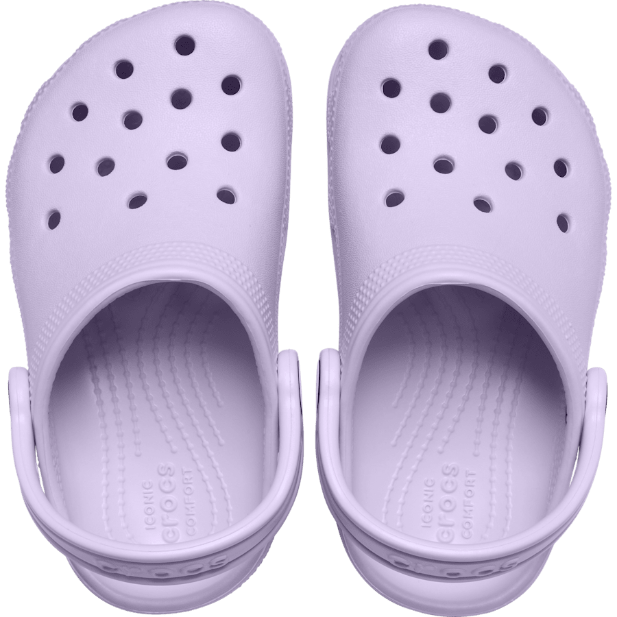Lavender Toddler Classic Clog - Top - Crocs